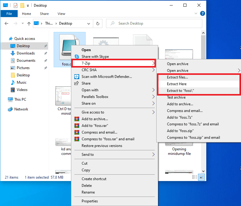 open dmg file on windows using 7 zip