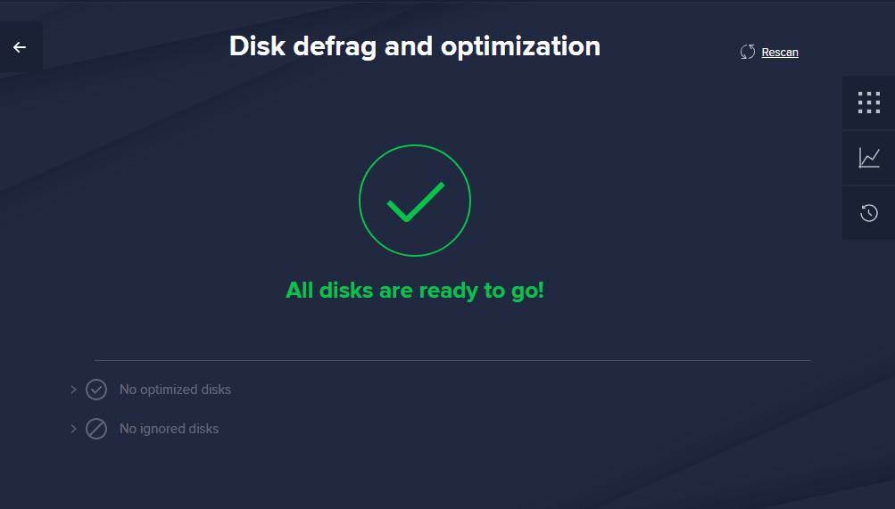 Disk defragmentation
