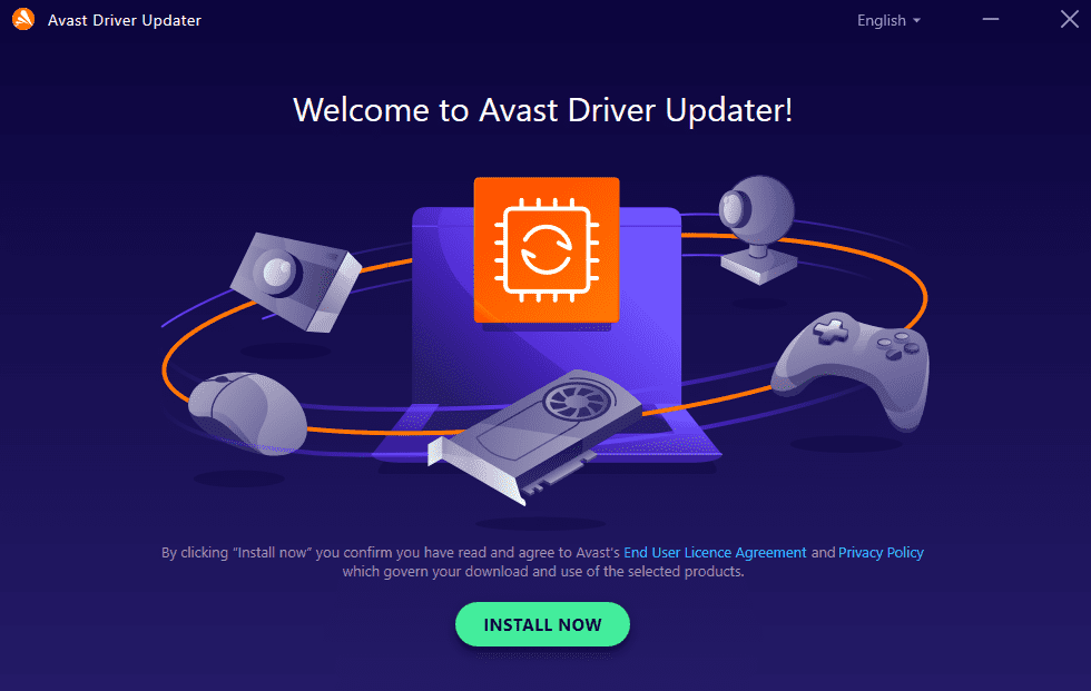 Easy Avast Driver Updater installation