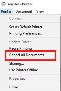cancel documents