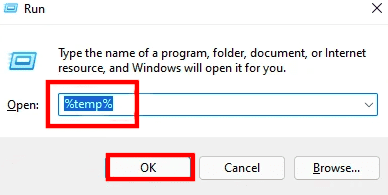 temp command