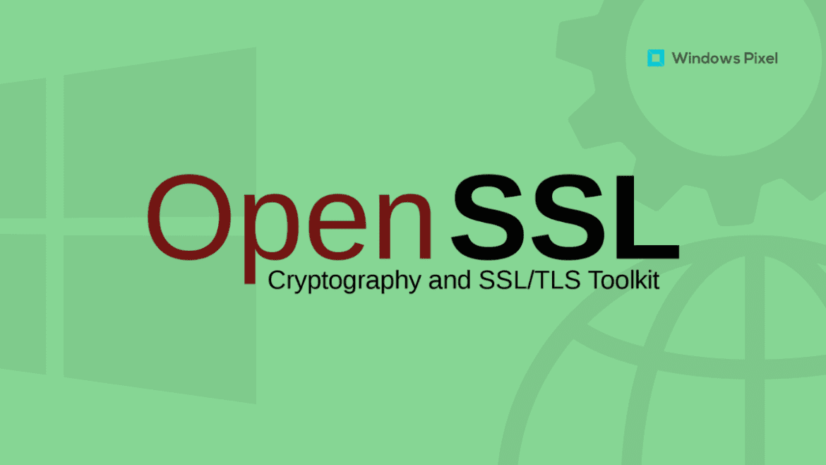 install openssl on windows