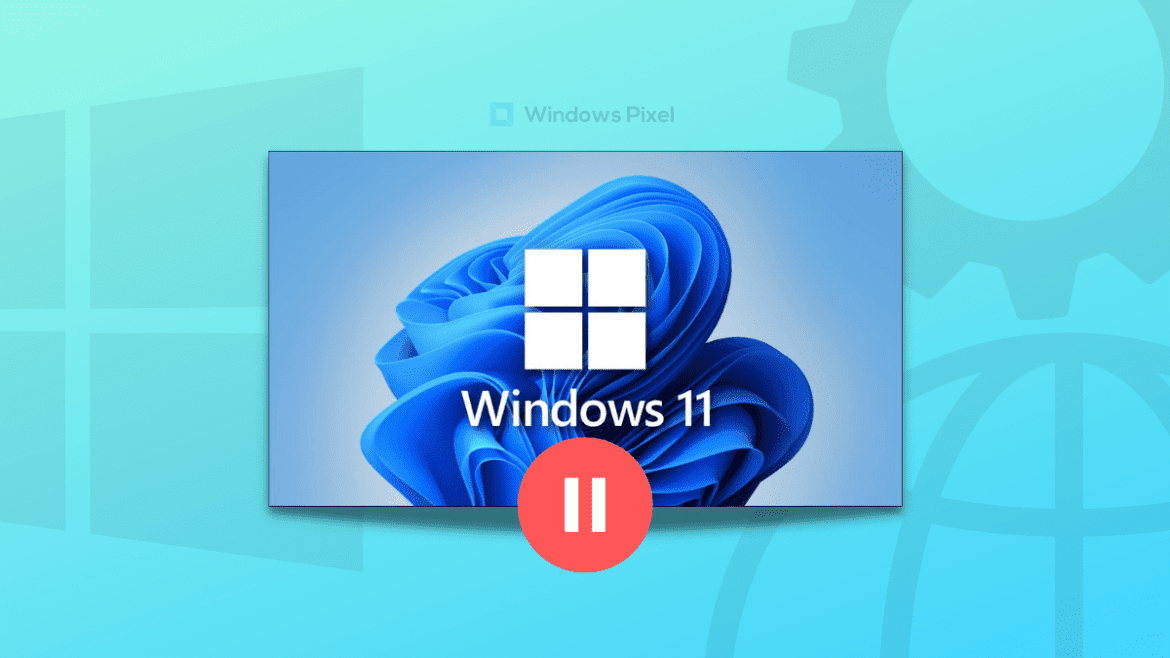 stop windows 11 update